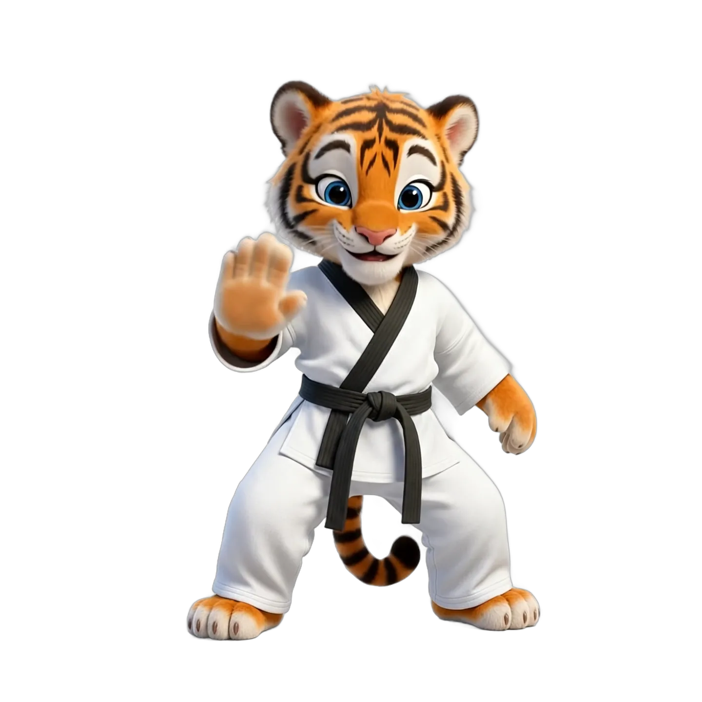 Kiro, unser Tiger für den Kinderunterricht in Mengen