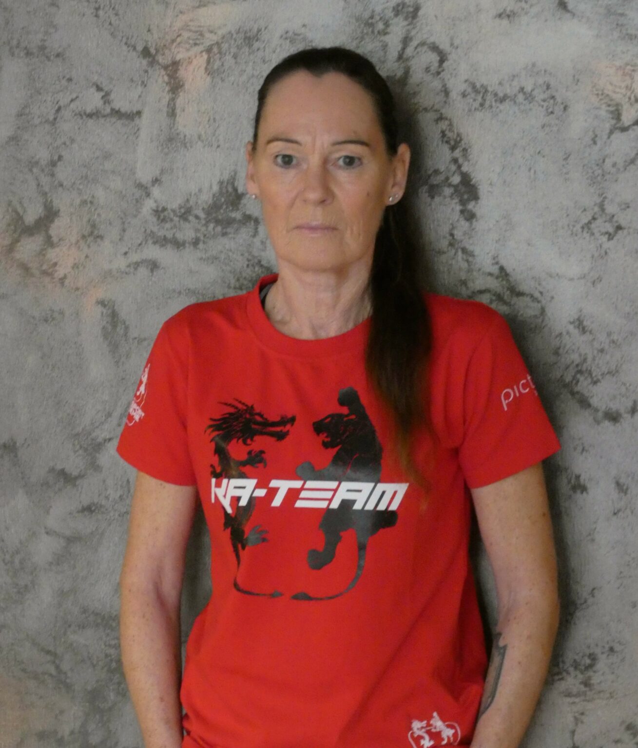 Sandra — Trainerin der Kampfsportakademie Hatzfeld