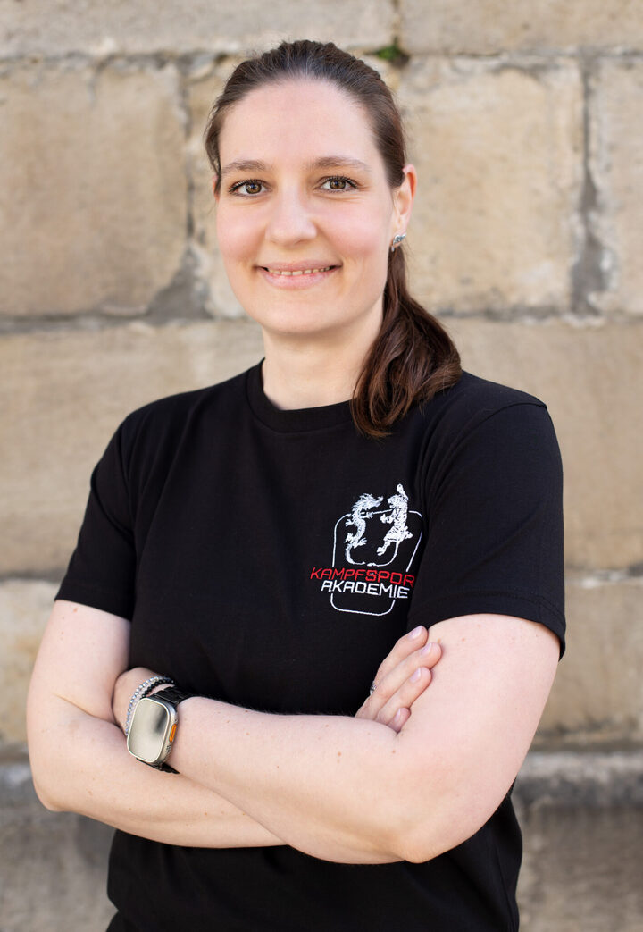 Sandra — Aushilfstrainerin der Kampfsportakademie Nürtingen